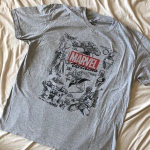 Funko POP Marvel exclusive villains tee